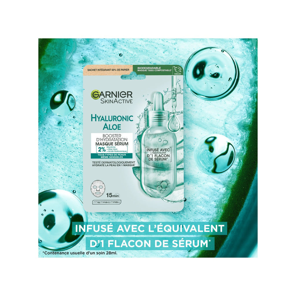 Routine Hydratante & Repulpante Enrichie En Acide Hyaluronique & Aloe Vera - Sérum Gel Repulpant Hyaluronic Aloe