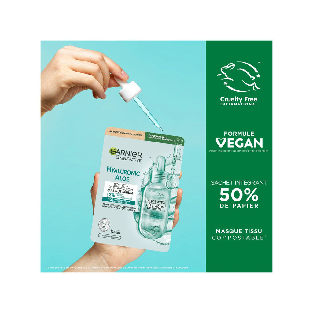 Routine Hydratante & Repulpante Enrichie En Acide Hyaluronique & Aloe Vera - Sérum Gel Repulpant Hyaluronic Aloe