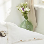 Housses De Couette 100% Gaze De Coton - Blanc