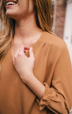 Blouse Sélya Camel