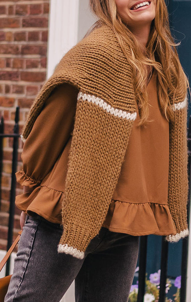 Blouse Sélya Camel