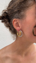 Boucles D'Oreilles Thick Combined