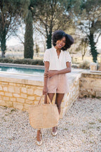 Blouse Leila Blanc Coton