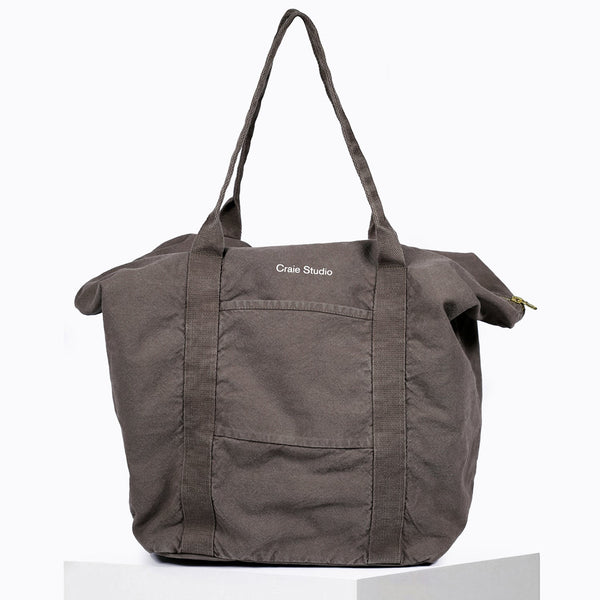 Sac 24H Coton Taupe