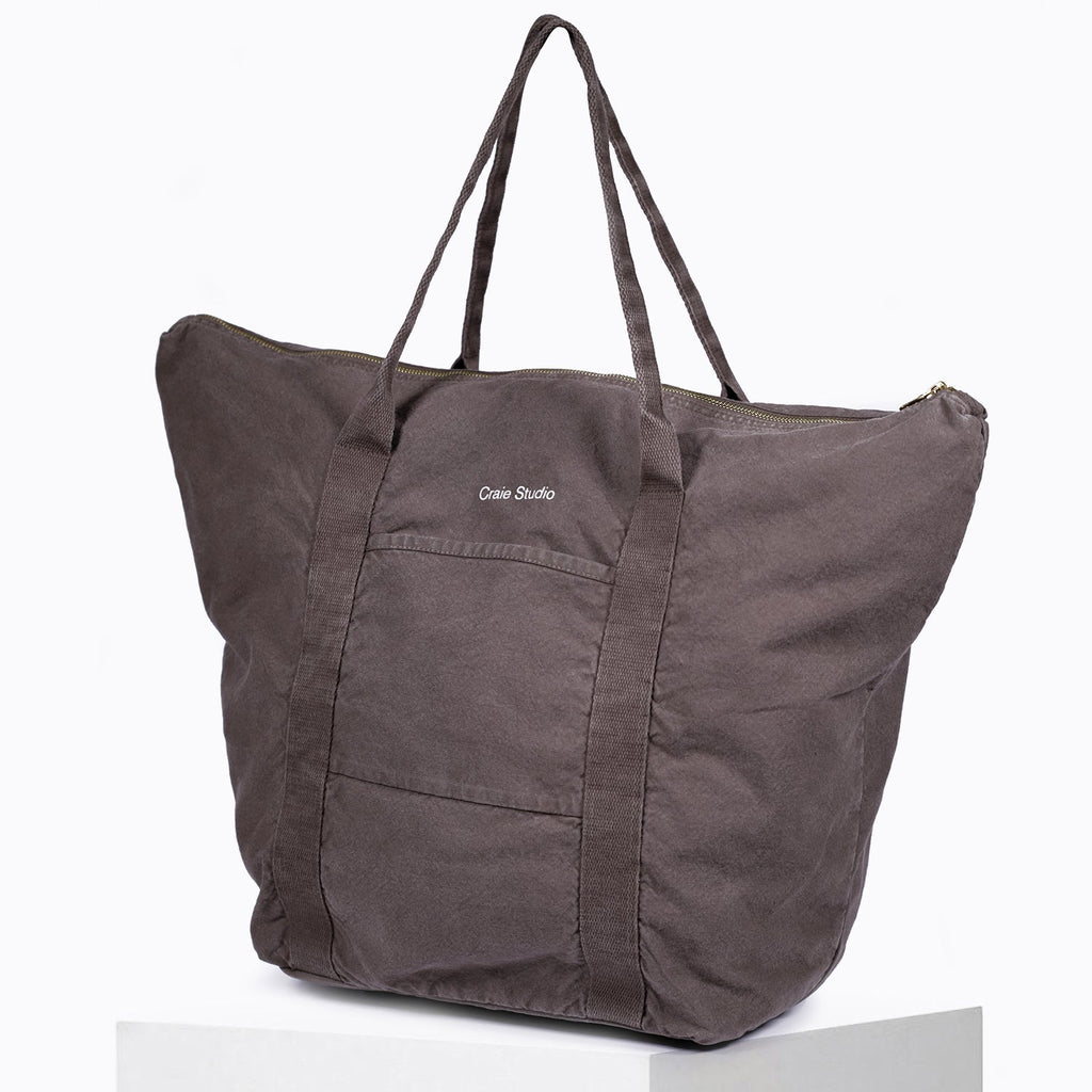 Sac 24H Coton Taupe