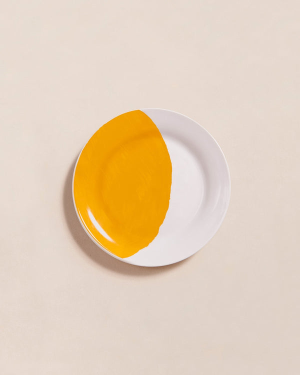 L'Assiette Grand Soleil En Porcelaine - 19 Cm