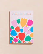Le Carnet L'Amour Extra Frais En Papier Recyclé - Multicolore