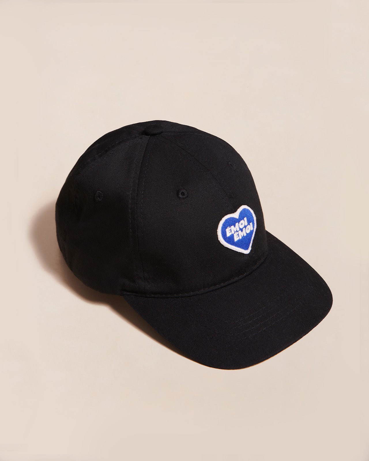 La Casquette Émoi Émoi En Coton - Noir