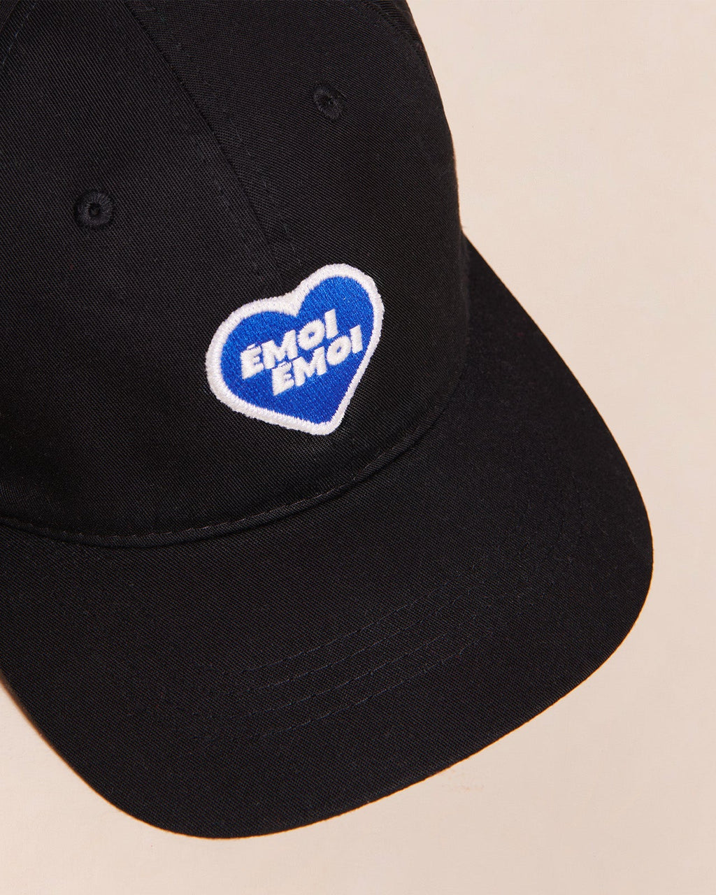La Casquette Émoi Émoi En Coton - Noir
