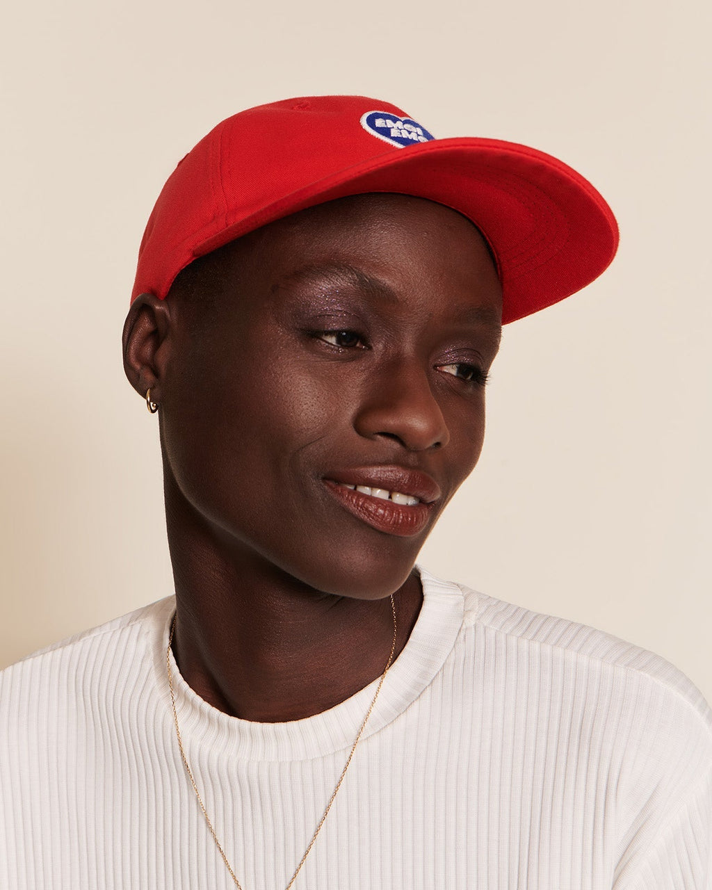 La Casquette Émoi Émoi En Coton - Rouge