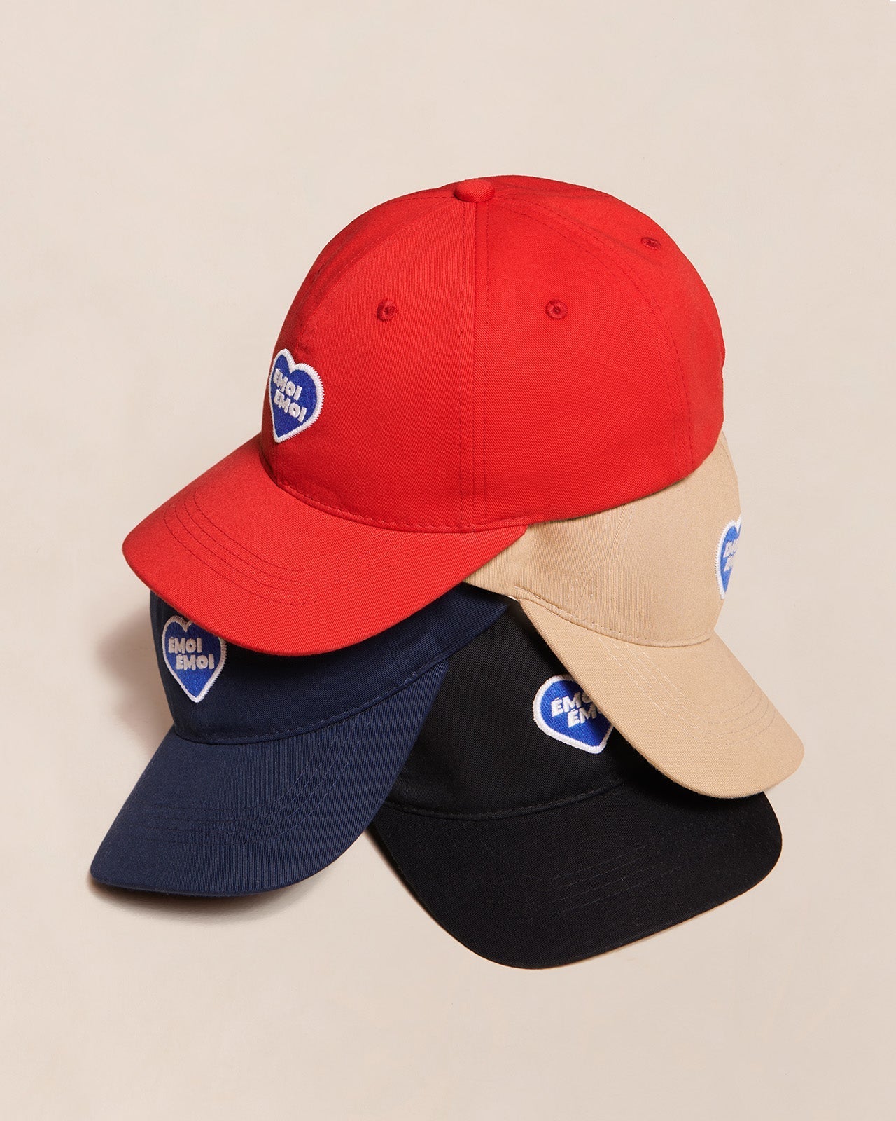La Casquette Émoi Émoi En Coton - Rouge