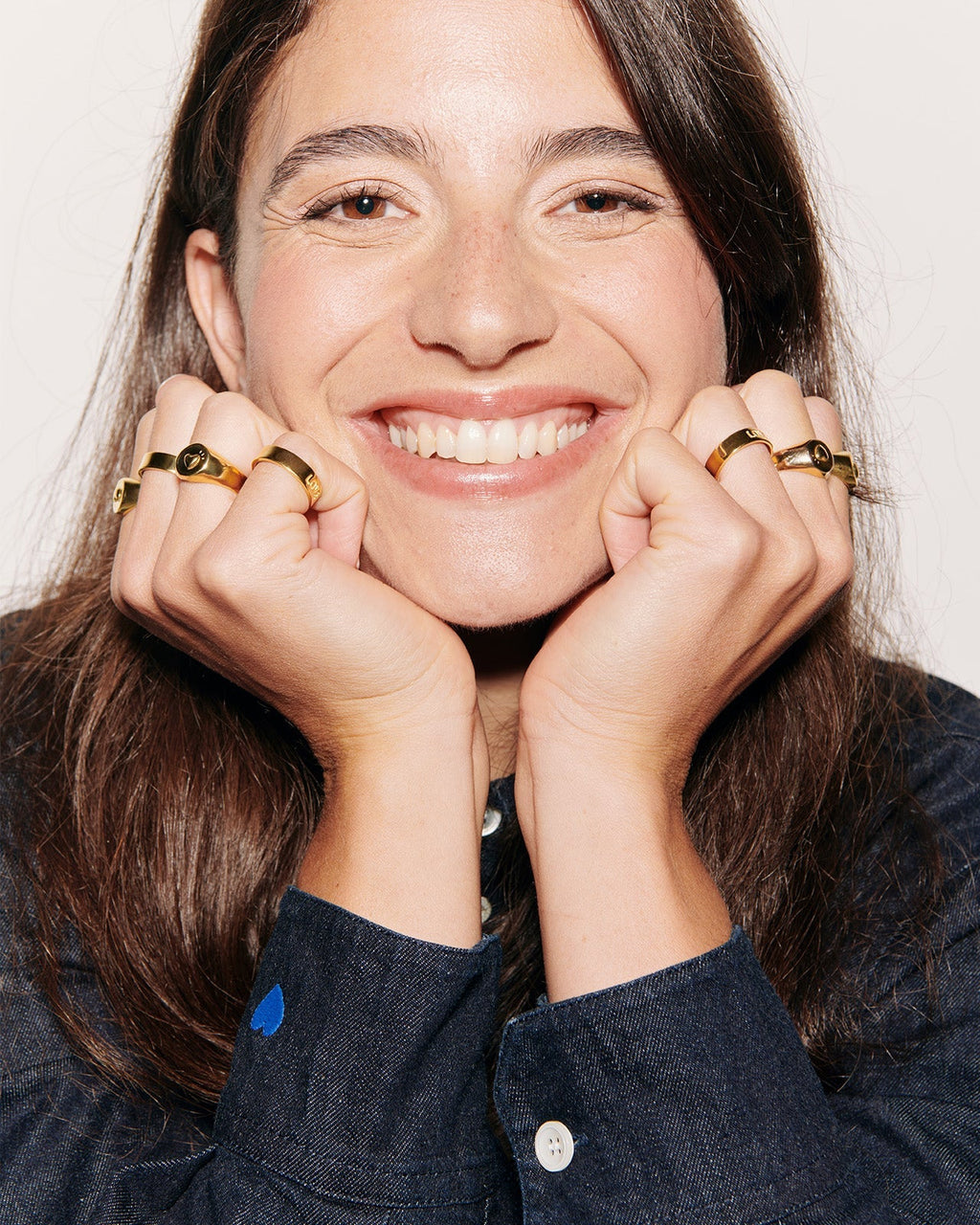 La Bague Précieuse Mama Love En Vermeil