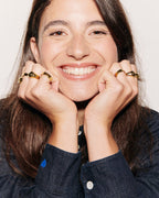 La Bague Précieuse Mama Love En Vermeil