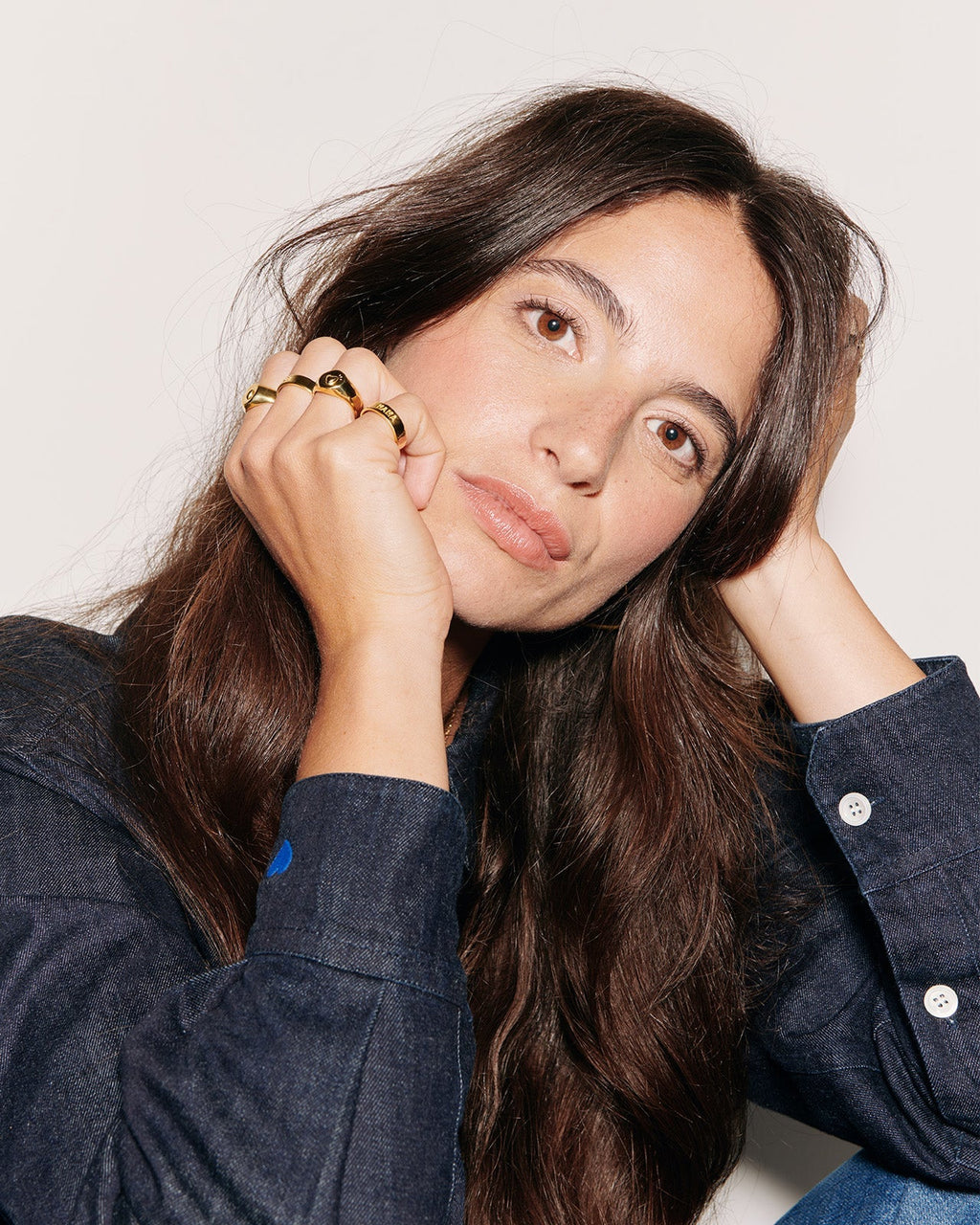 La Bague Précieuse Mama Love En Vermeil