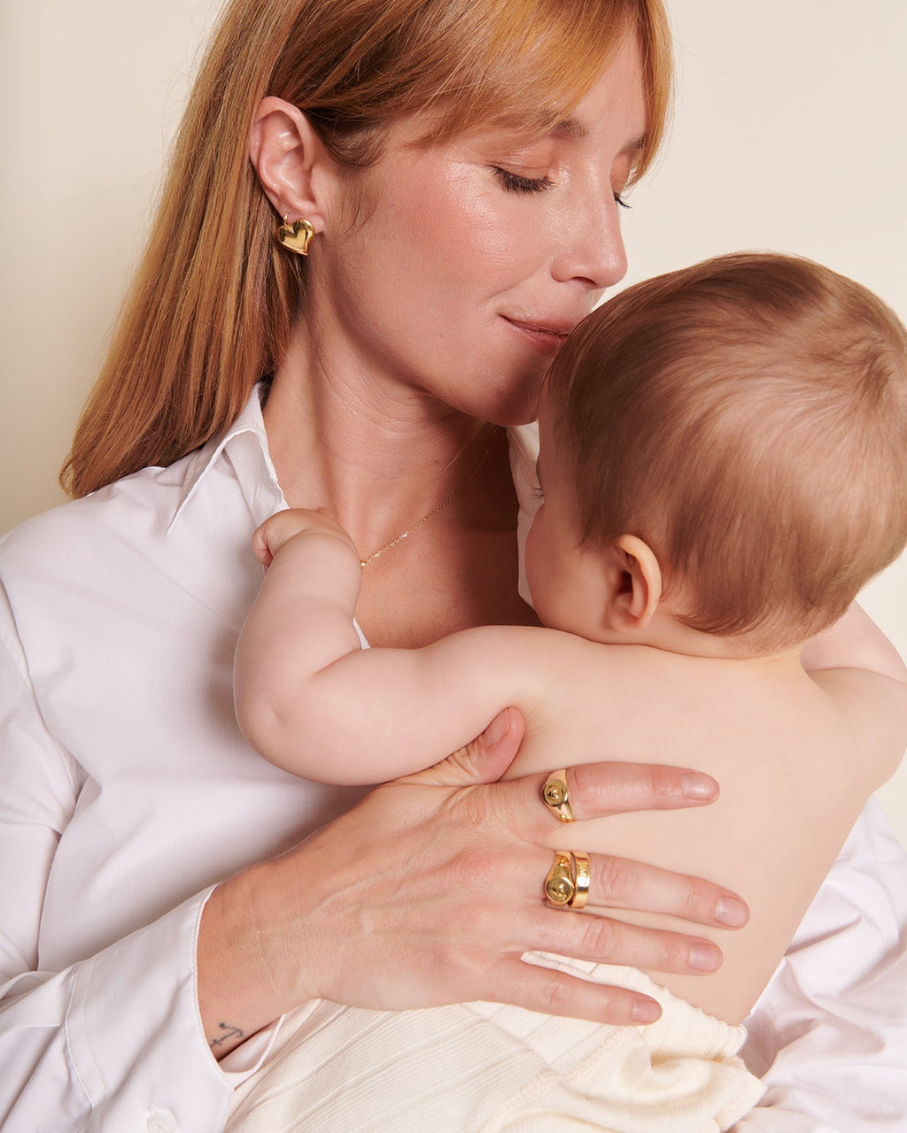 La Bague Précieuse Mama Love En Vermeil