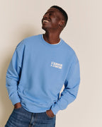 Le Sweat L'Amour À L'Infini Homme - Bleu