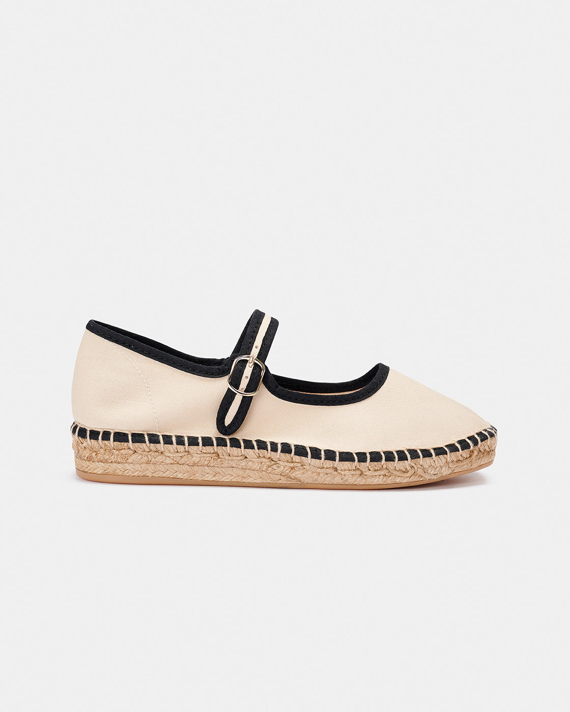 Espadrilles Peonia Crudo-Negro