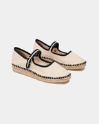 Espadrilles Peonia Crudo-Negro