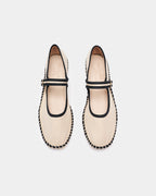 Espadrilles Peonia Crudo-Negro