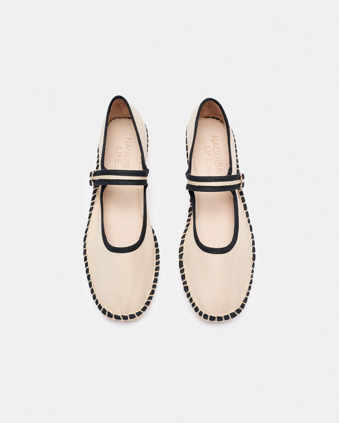 Espadrilles Peonia Crudo-Negro