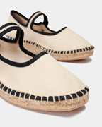 Espadrilles Peonia Crudo-Negro