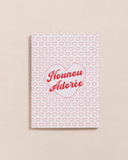 Le Carnet Nounou Adorée - Cœurs Rouges