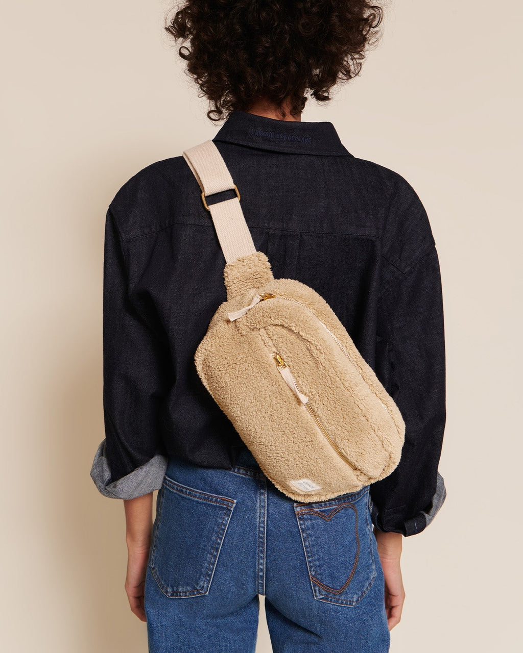 La Banane Babette En Moumoute - Beige