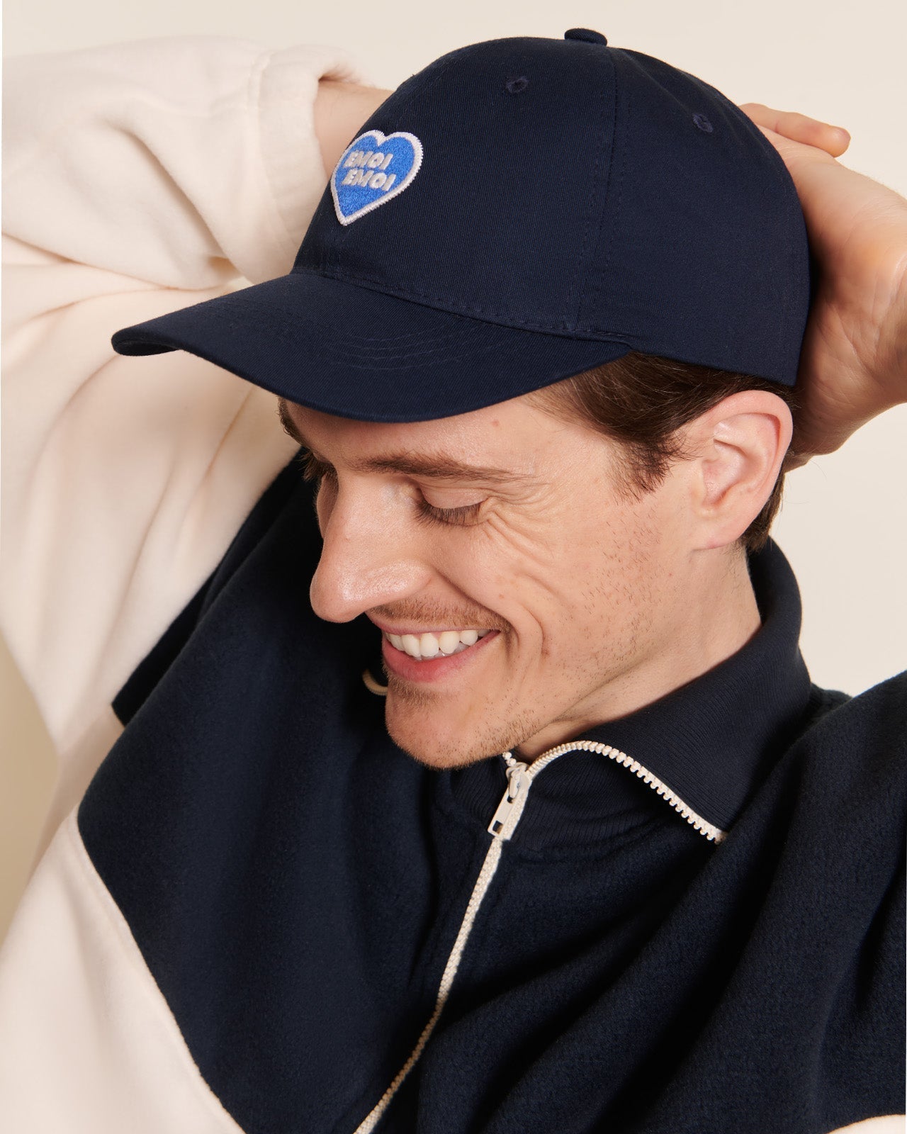 La Casquette Émoi Émoi En Coton - Bleu