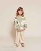 Le Pantalon Palou En Coton Bio Côtelé - Craie