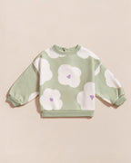 Le Sweat Sam En Polaire Recyclée - Anémones Nuages