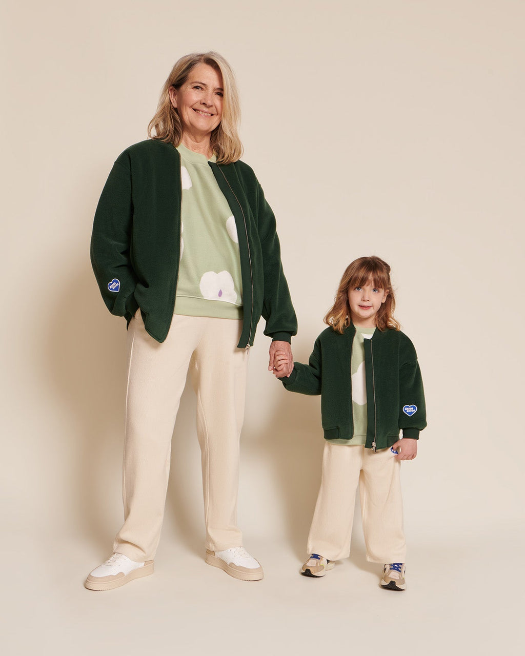 Le Pantalon Phoenix Unisexe En Coton Bio Côtelé - Craie