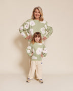 Le Sweat Sam En Polaire Recyclée - Anémones Nuages