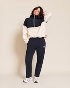 Le Pantalon Phoenix Unisexe En Coton Bio Côtelé - Bleu Nuit
