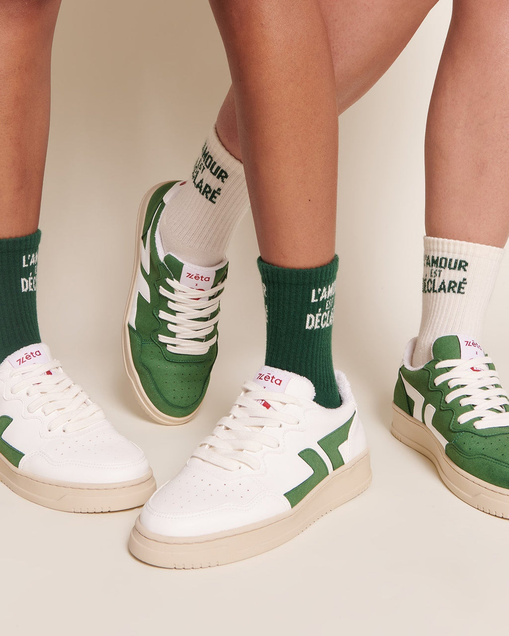 La Basket Verte Adulte - Zèta X Émoi Émoi