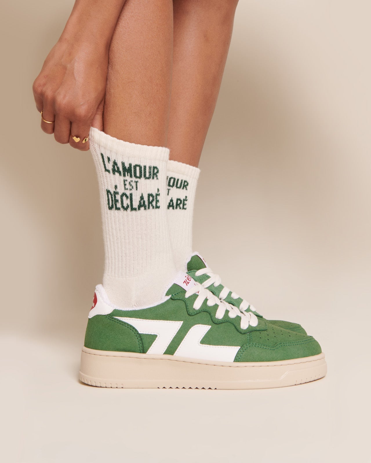 La Basket Verte Adulte - Zèta X Émoi Émoi