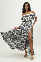 Top Jenna - Broderies Noir