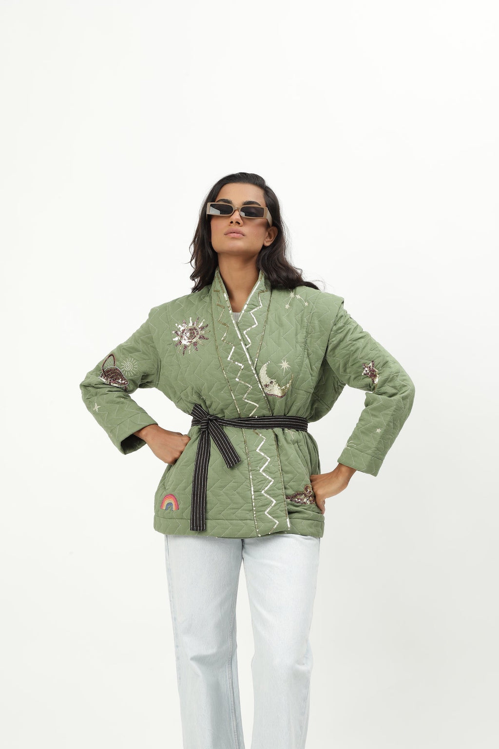 Kimono Stella - Kaki
