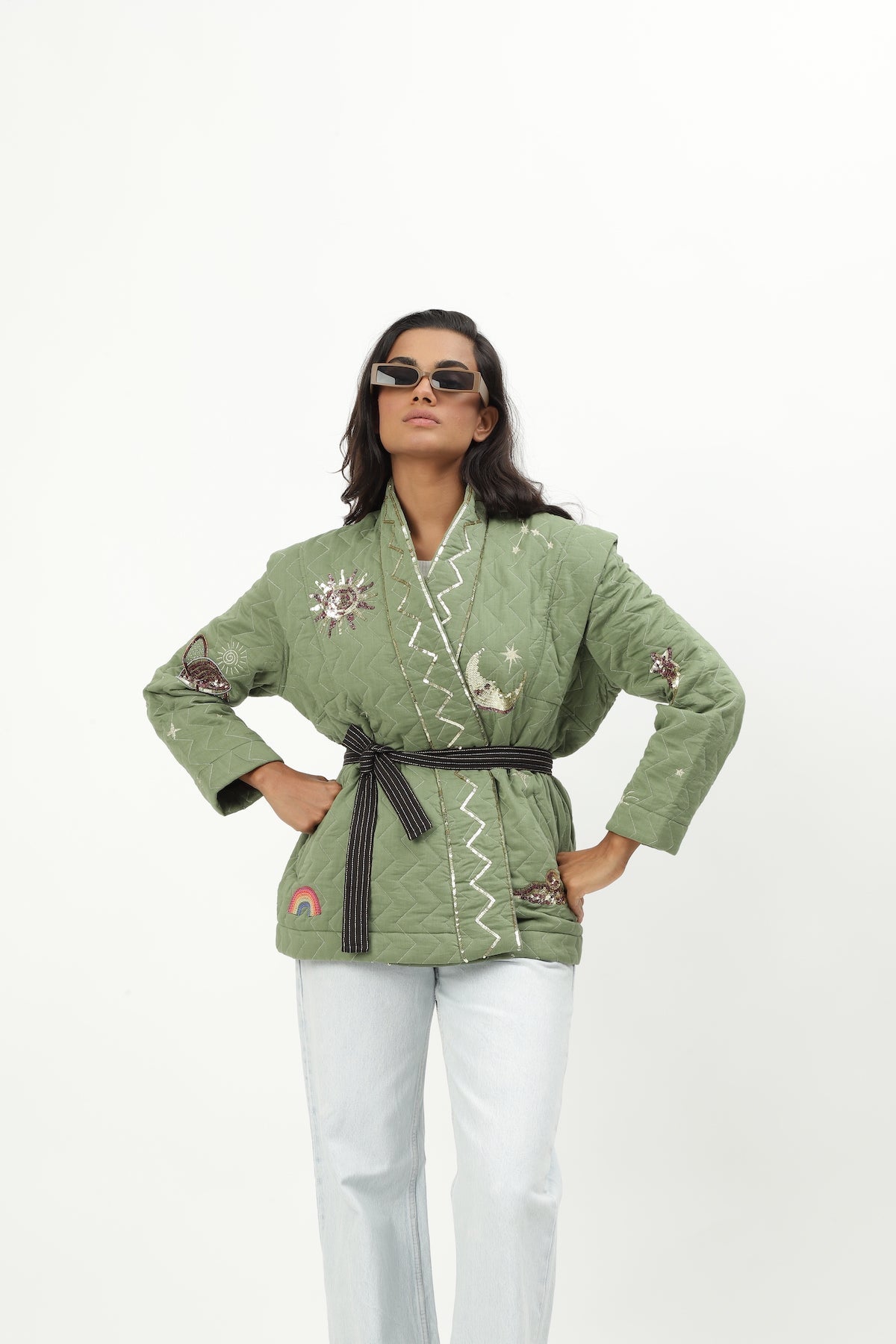 Kimono Stella - Kaki