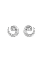 Boucles D'Oreilles Vintage Croissant - Acier