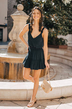 Débardeur Paola Noir Coton