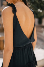 Débardeur Paola Noir Coton