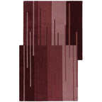 Split Ombre - Tapis Rouge En Laine
