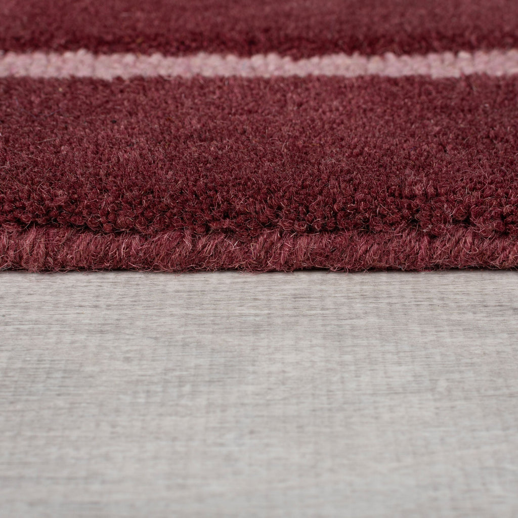 Split Ombre - Tapis Rouge En Laine