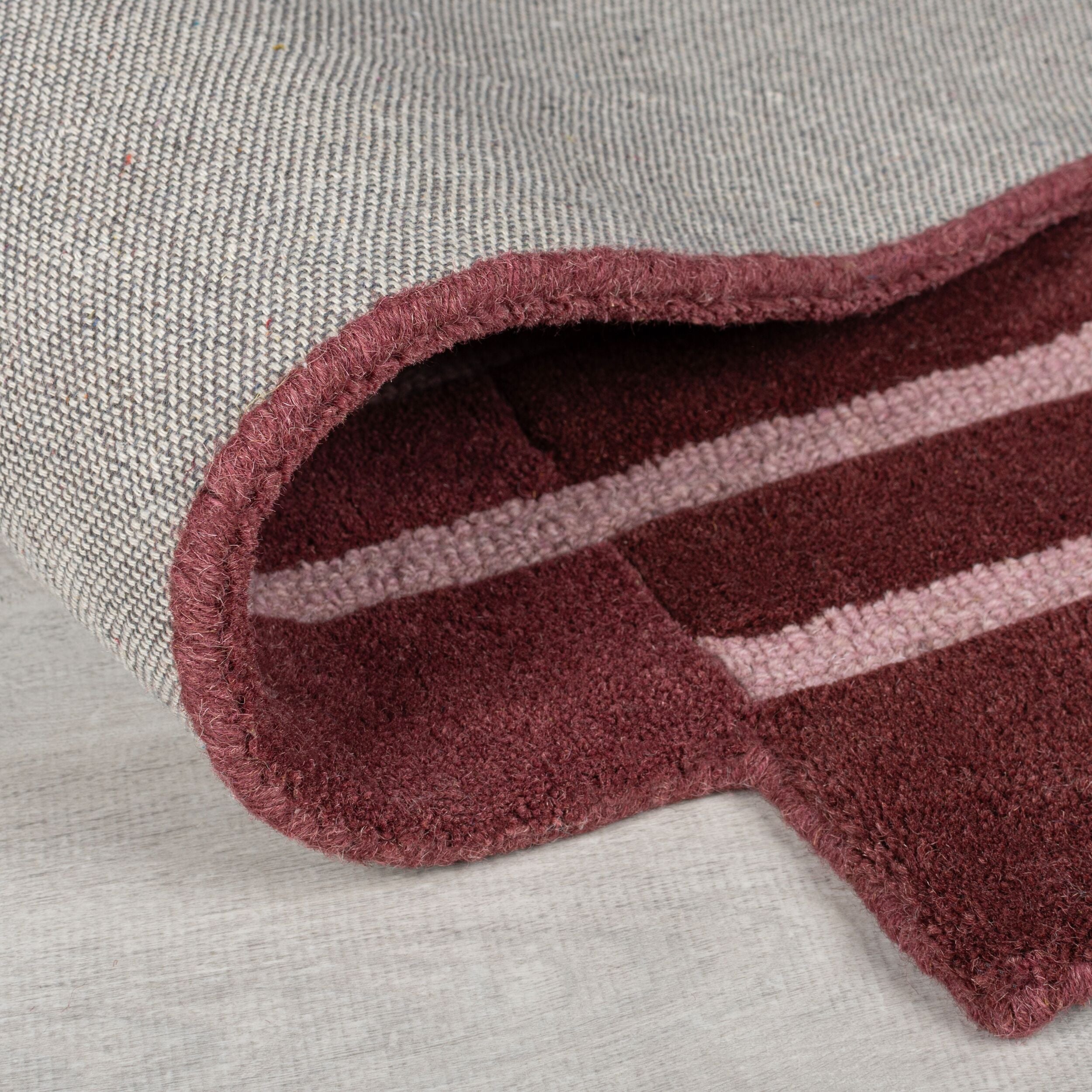 Split Ombre - Tapis Rouge En Laine