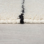 Dottie Geometric - Tapis En Laine Noir