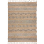 tapis medina en jute gris sur fond blanc#couleur_gris