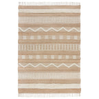 tapis medina en jute ivoire sur fond blanc#couleur_beige