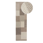 Minerals Patchwork - Tapis En Laine De Couloir