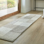 Minerals Patchwork - Tapis En Laine De Couloir