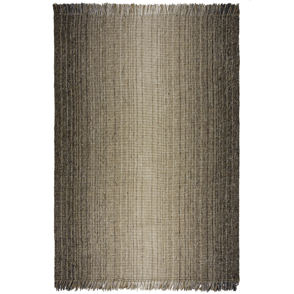 tapis ombre en jute gris sur fond blanc#couleur_gris